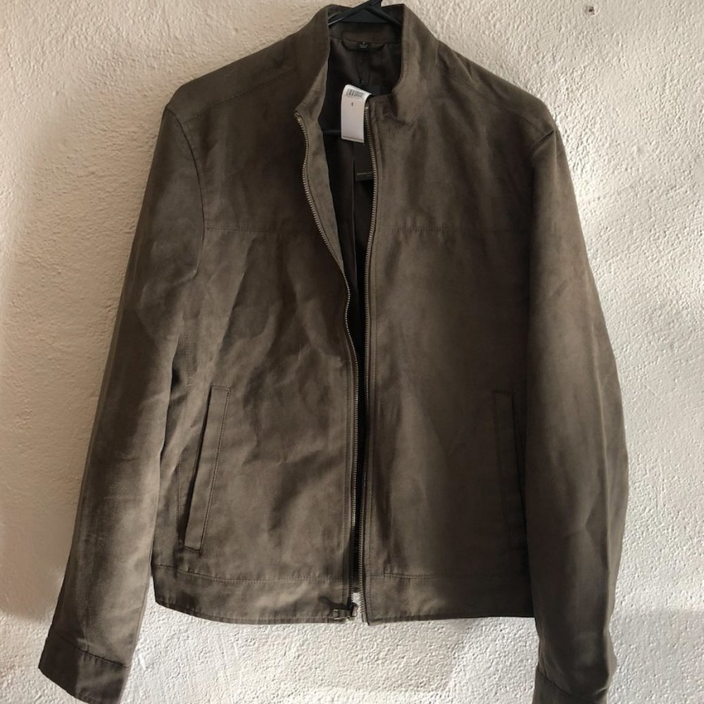 NWT Banana Republic Factory Vegan Suede Jacket